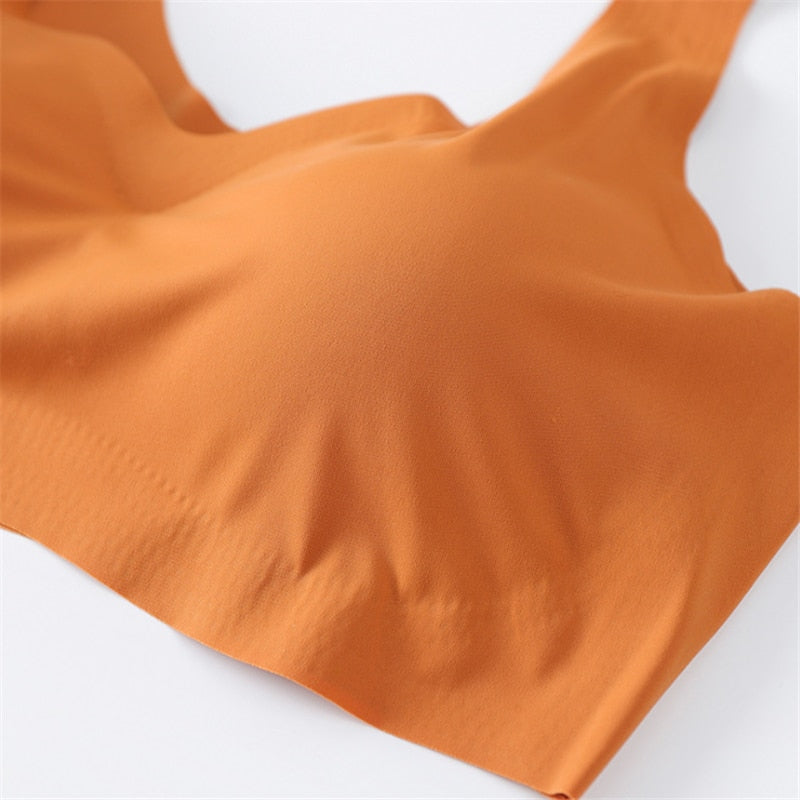 Seamless Push-Up Sports Bra