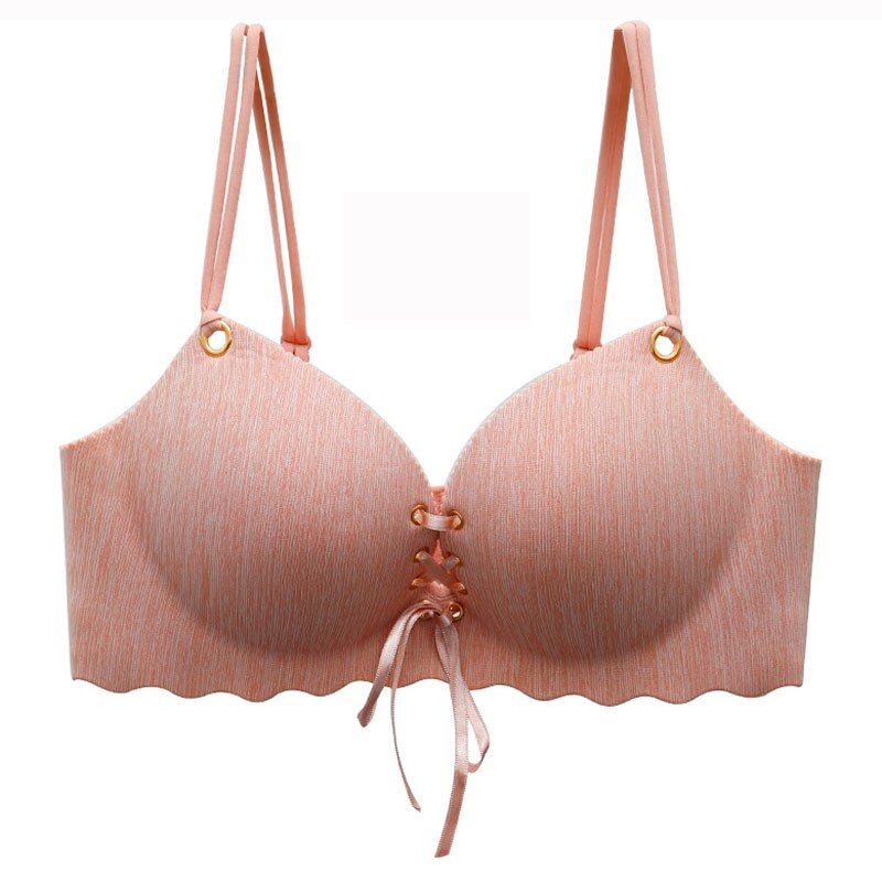 Bardot Bust-Enhancing Decorative Tie Bra
