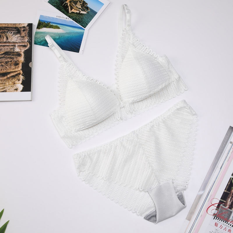Lace Brief Adjustable Lingerie Set Decorative Premium