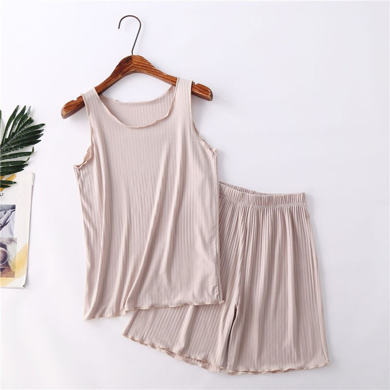 Cotton Summer Loungewear Set