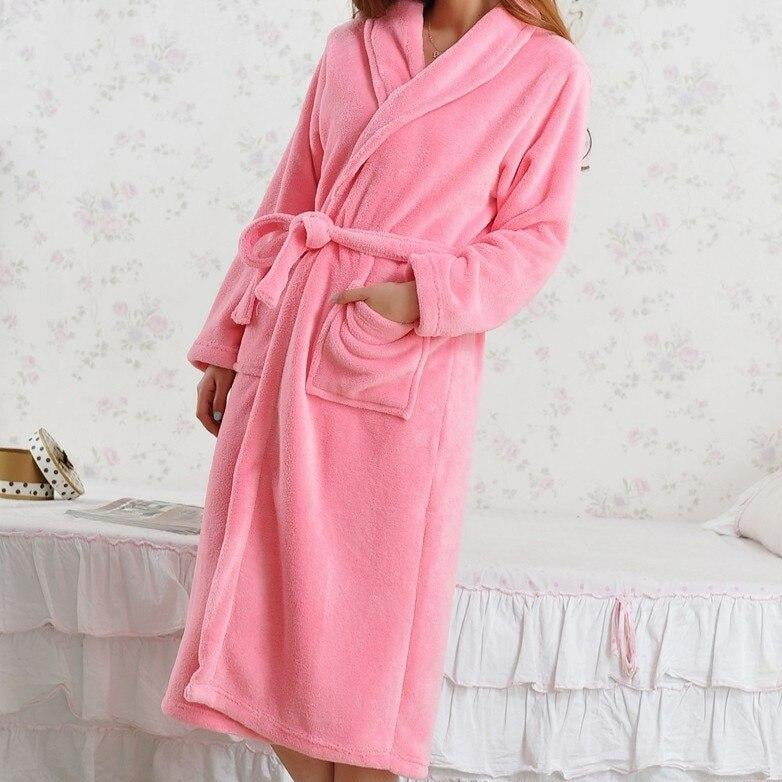 Plush Fabric Comfort Fit Women's Robe