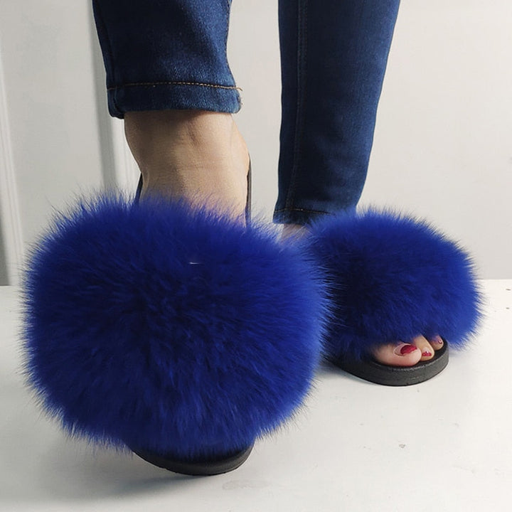 Long Faux Fur Women&