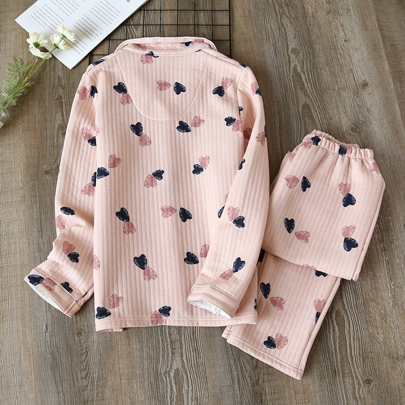 Relaxed Fit Cotton Pyjama Set