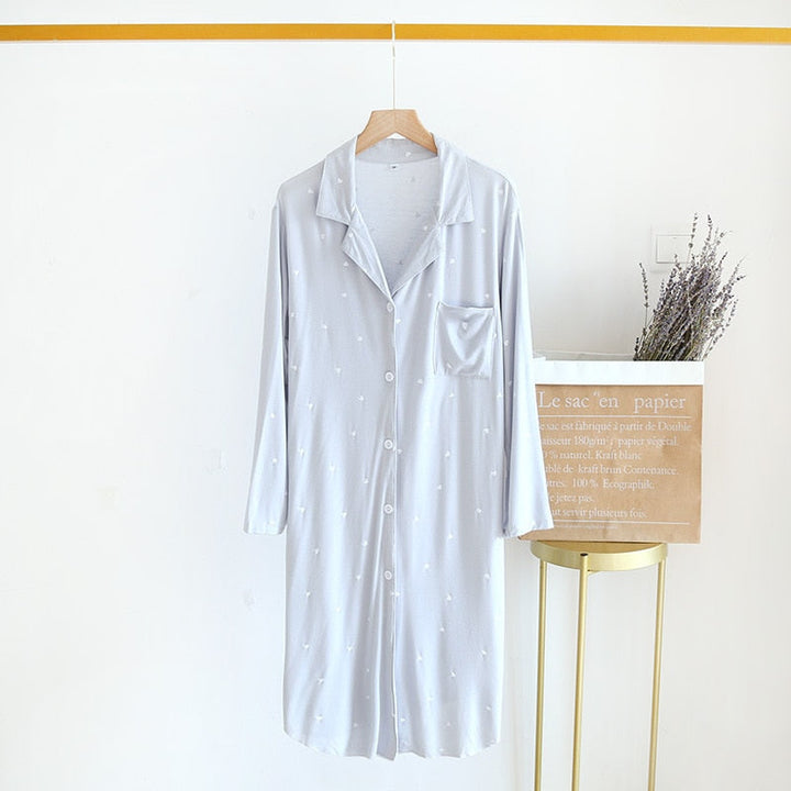 Comfort Cotton Nightdress 5 Patterns Relaxed Fit