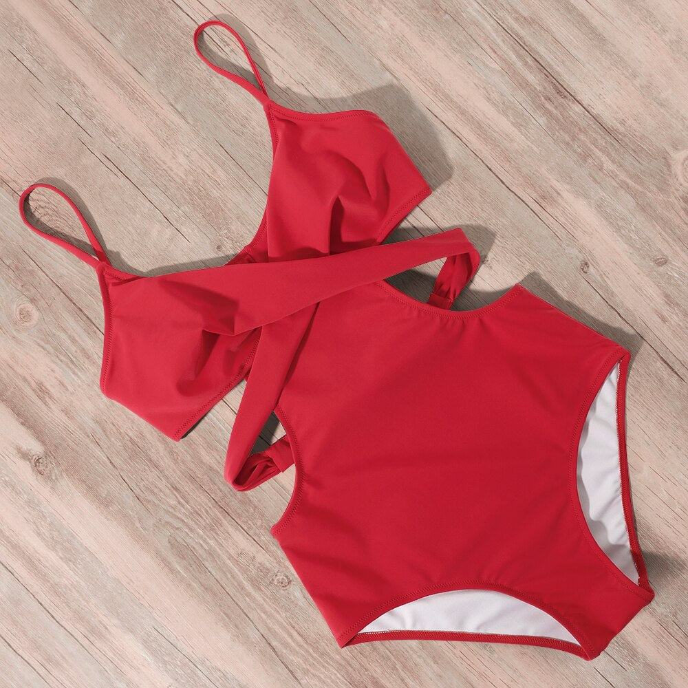 One-Piece Swimsuit Adjustable Soft Comfortable