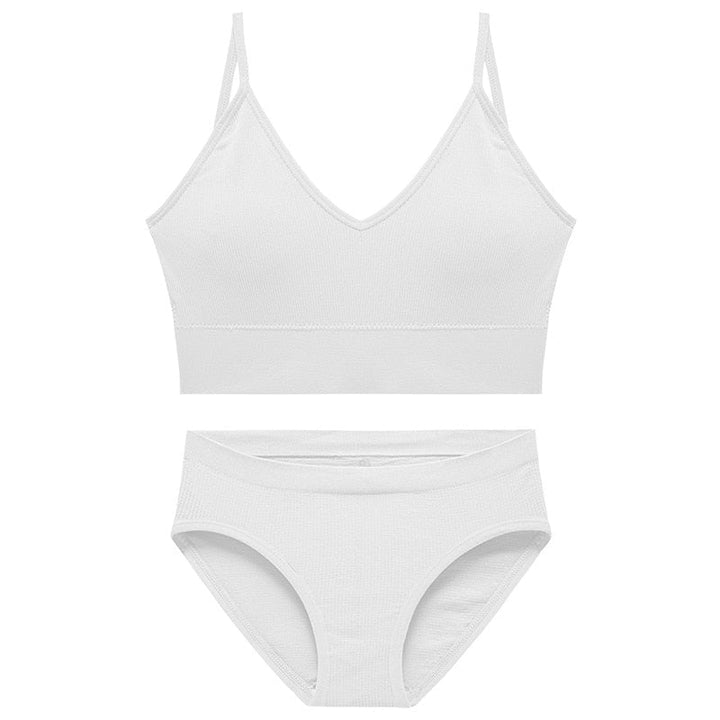 Seamless Breathable Sports Lingerie Set Adjustable