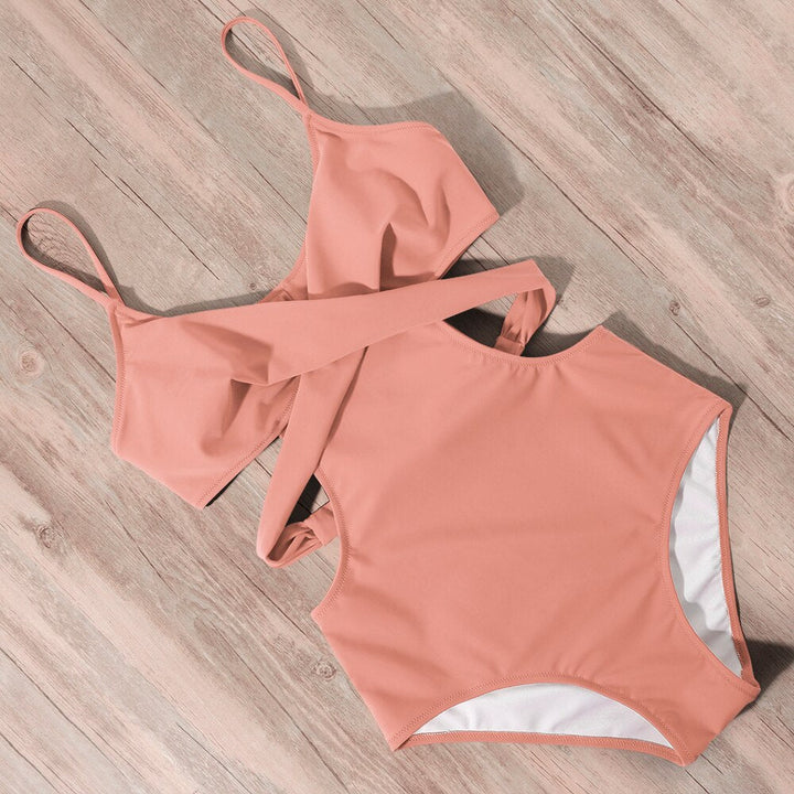 One-Piece Swimsuit Adjustable Soft Comfortable