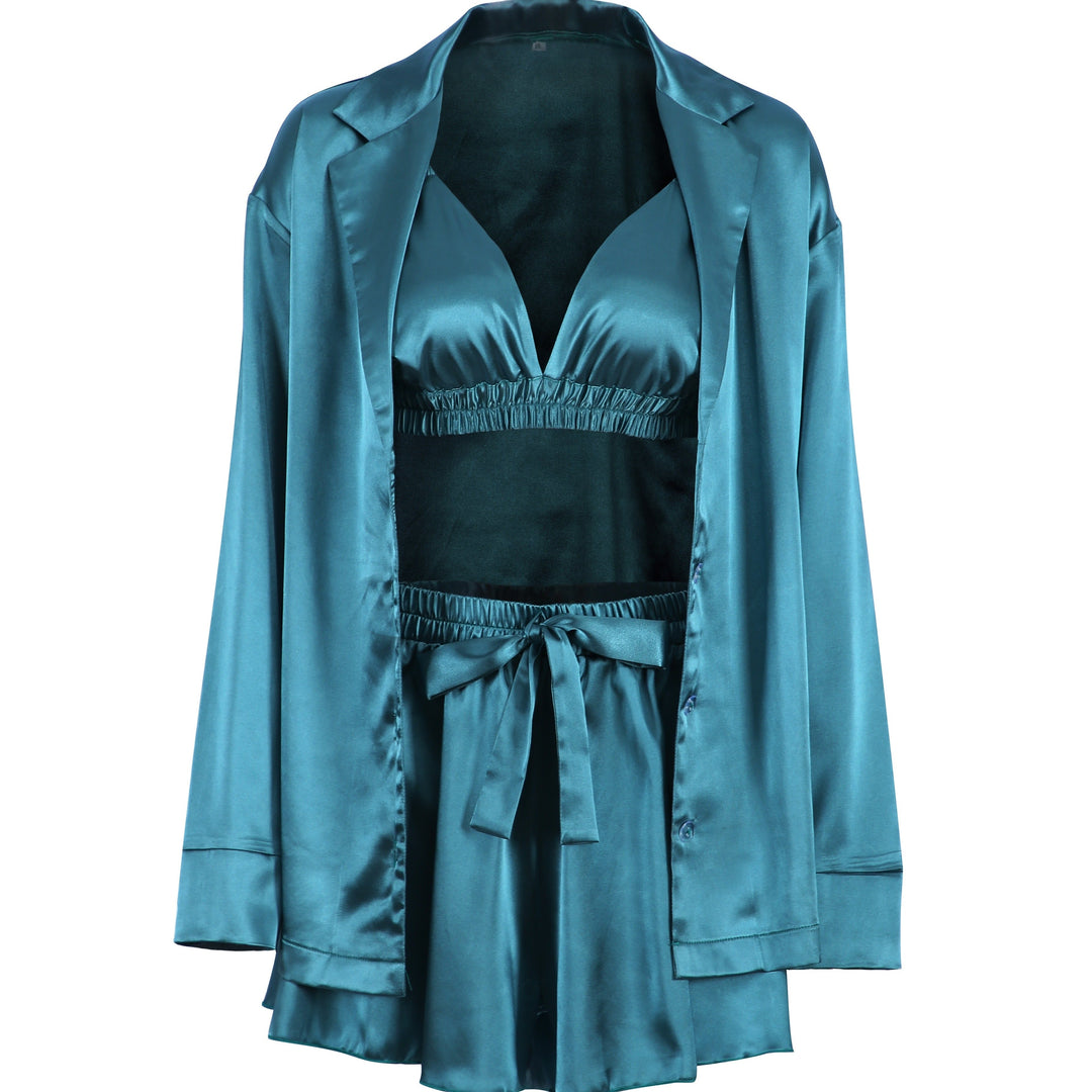Satin Sleep Set Adjustable Elegant