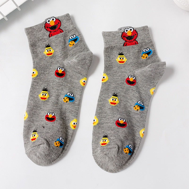 Cotton Patterned Women's Socks