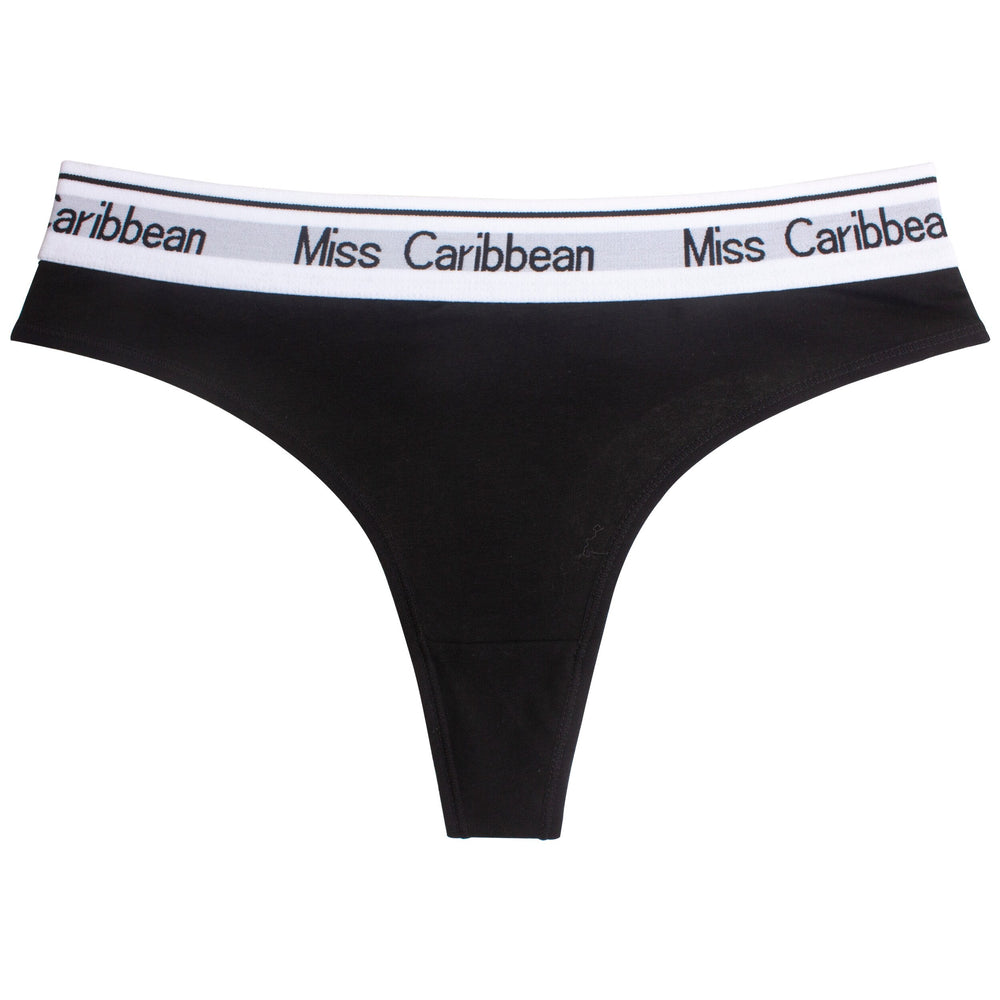 Cotton Spandex Sports Thong Comfort Fit