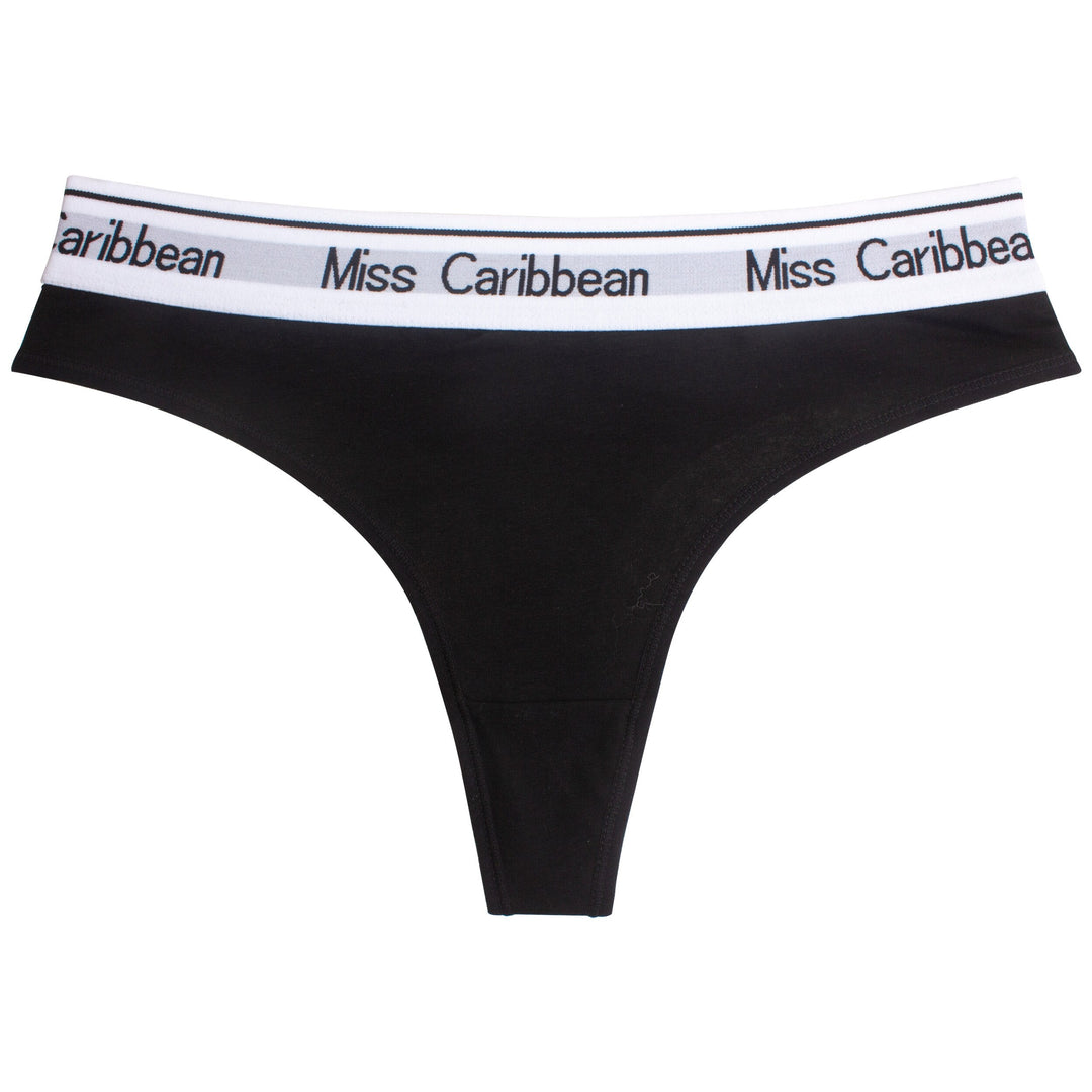 Cotton Spandex Sports Thong Comfort Fit