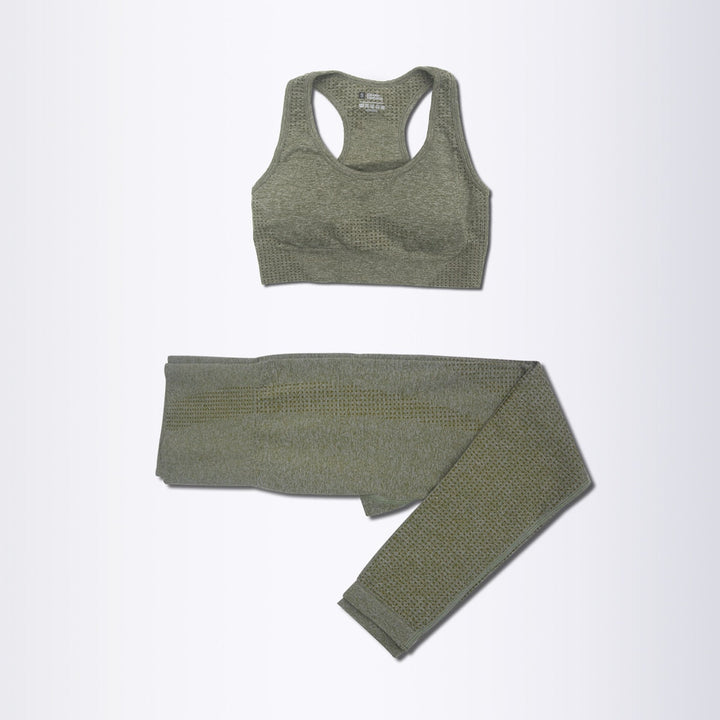 Push-Up Sports Set Leggings Nylon Spandex Breathable