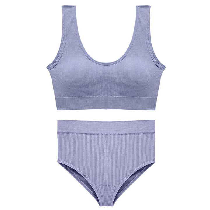 Soft High-Waist Sports Set Adjustable Multi-Size