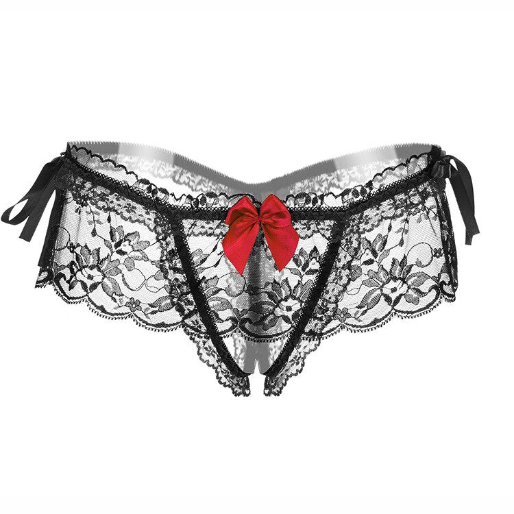 One-Size Decorative Single Bow Thong