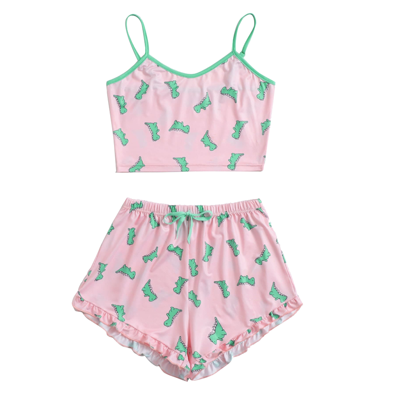 Relaxed Cotton Two-Piece Pyjama Set