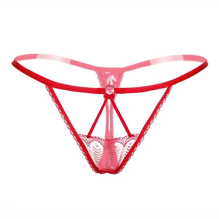 One-Size Decorative Strappy Thong