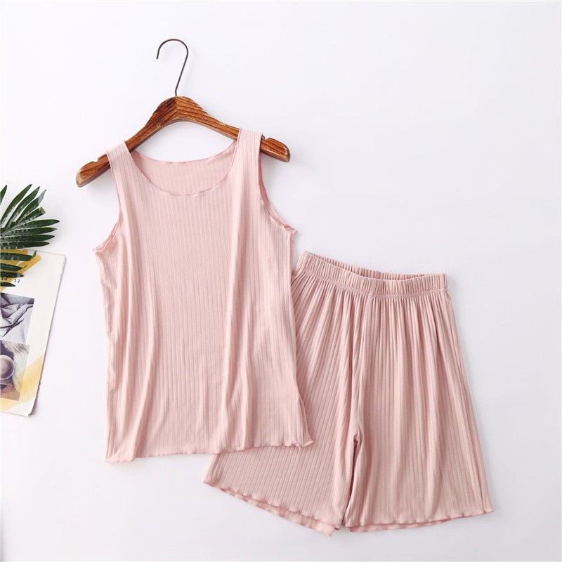 Cotton Summer Loungewear Set