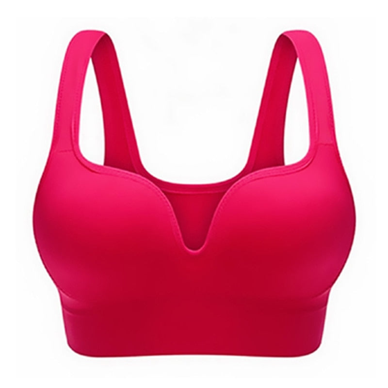 Seamless Push-Up Bra Bust-Enhancing