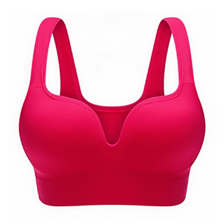 Seamless Push-Up Bra Bust-Enhancing