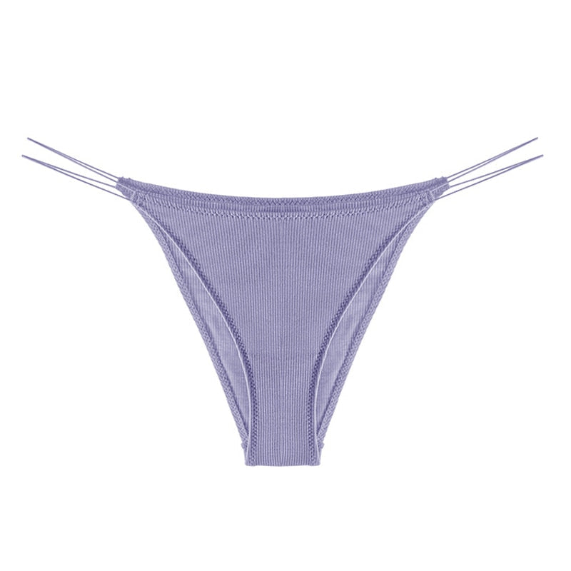 Decorative Strappy Brief Comfort Fit