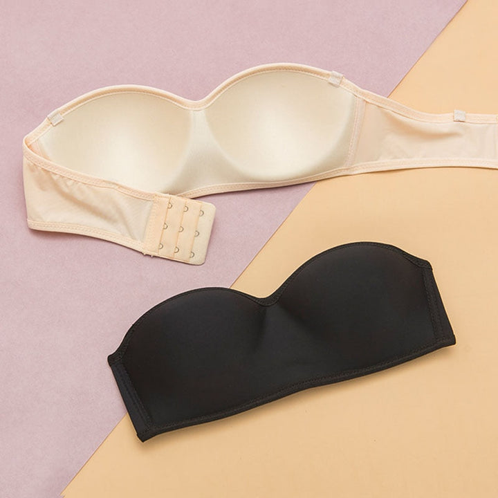 Smooth Detachable-Strap Strapless Bra