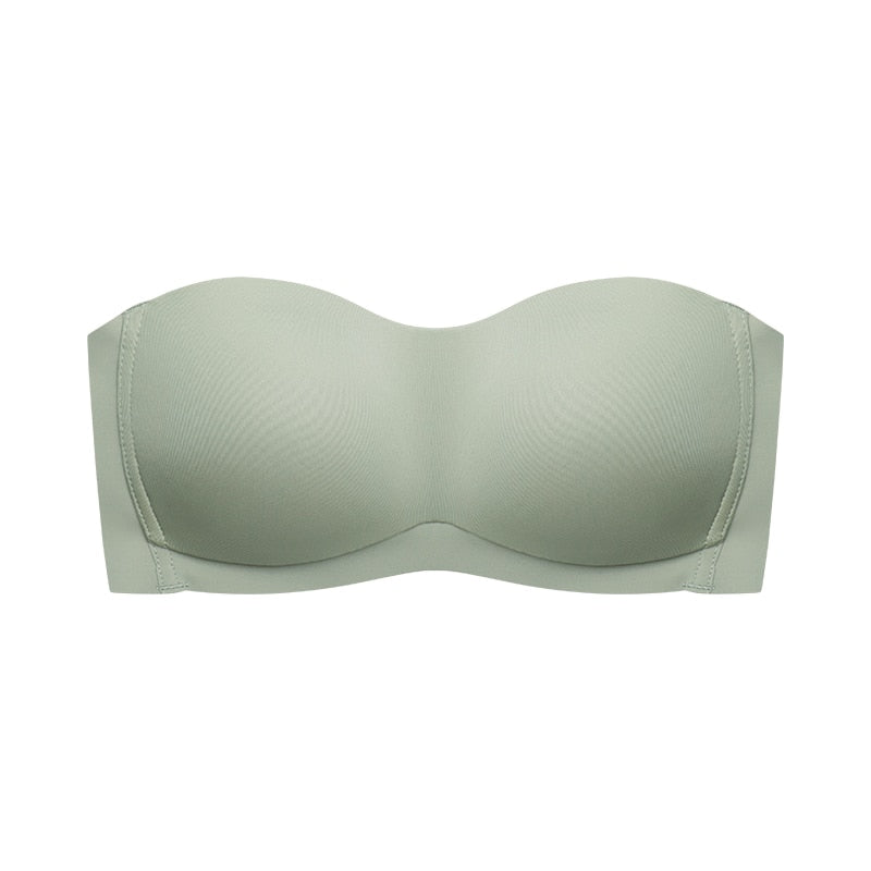 Seamless Push-Up Smooth Strapless Bra