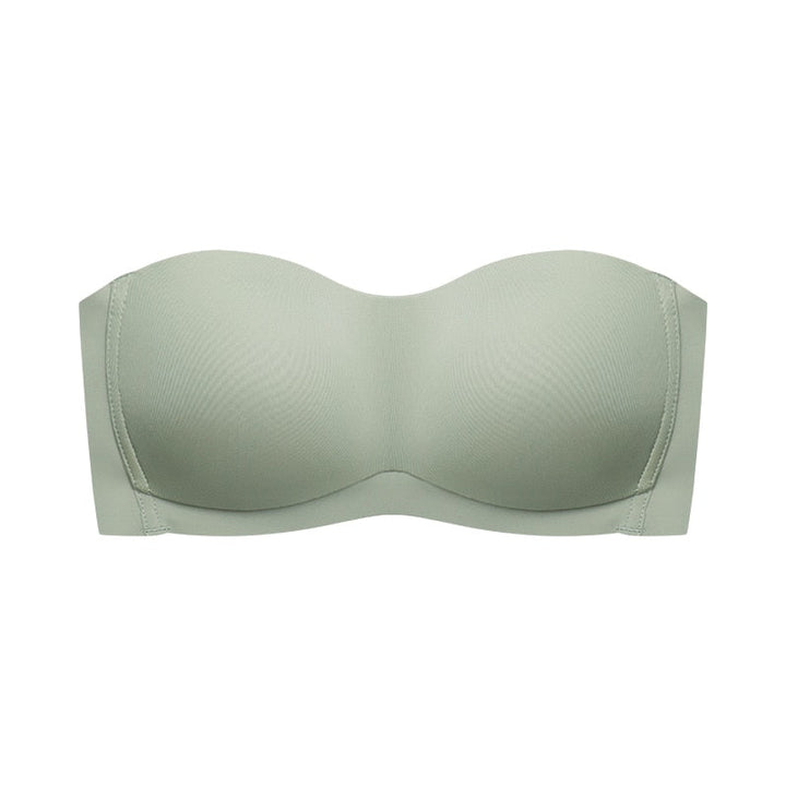 Seamless Push-Up Smooth Strapless Bra