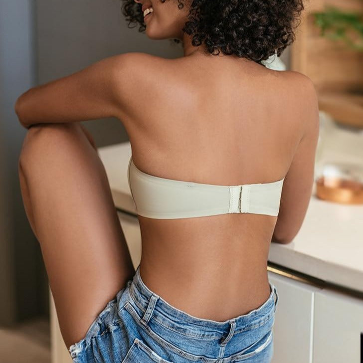 Seamless Push-Up Smooth Strapless Bra