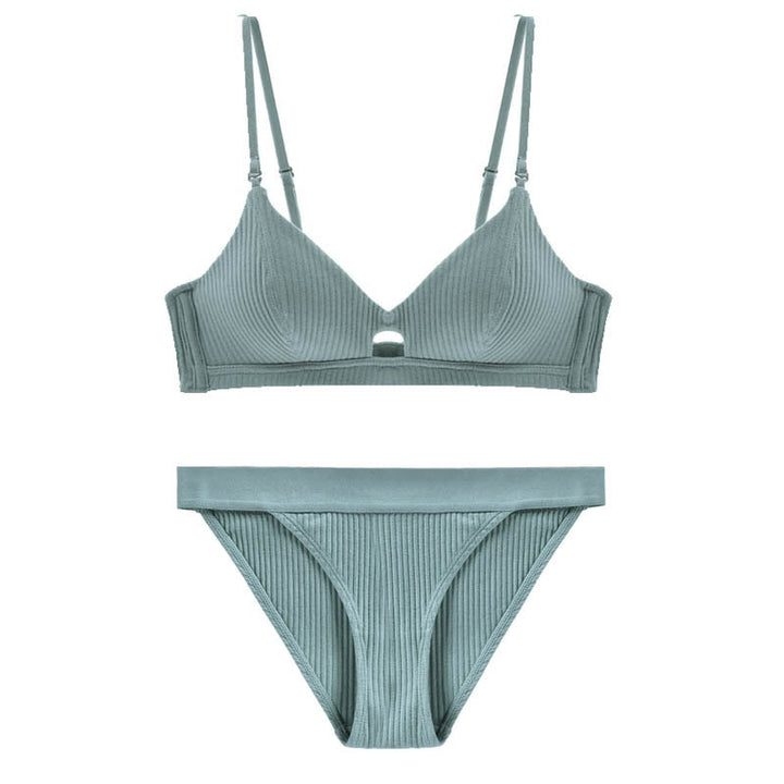 Patterned Comfort Lingerie Set