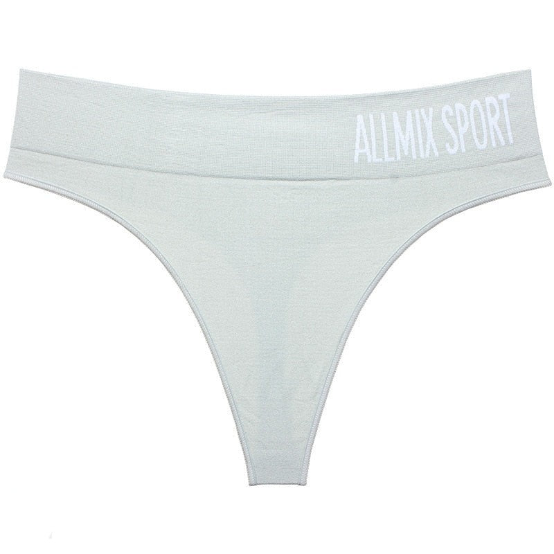 High-Waist Flexible Sports Panties