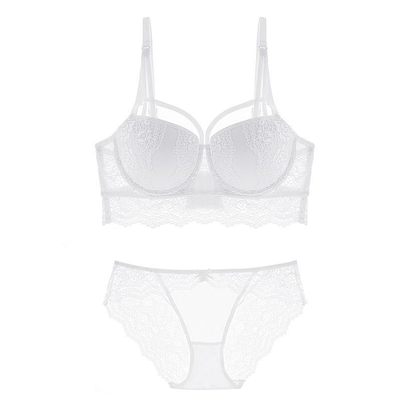 Lace Figure-Enhancing Lingerie Set