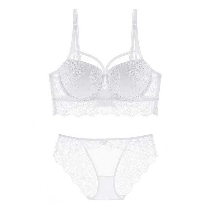 Lace Figure-Enhancing Lingerie Set