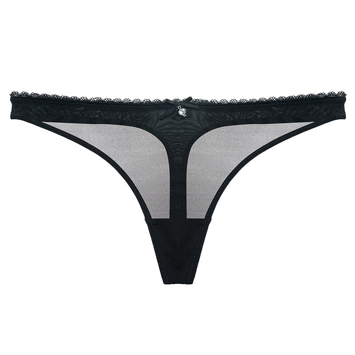 Mesh Lace Bra Briefs and Thong Set
