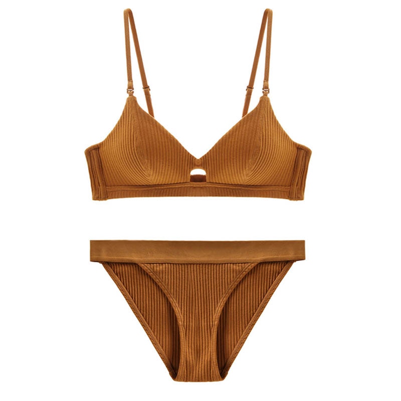 Patterned Comfort Lingerie Set