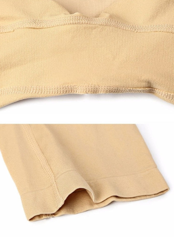 High-Waist Breathable Polyester Shaping Brief