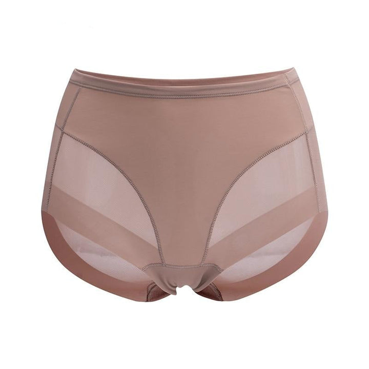 Mesh Shaping High-Waist Briefs