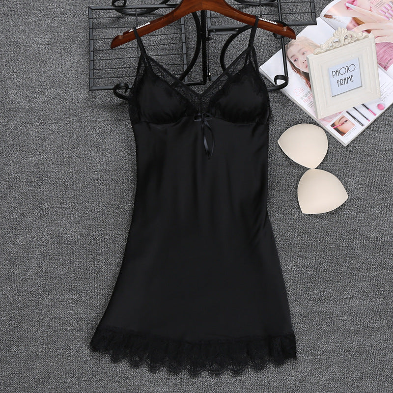 Lace Strap Nightgown