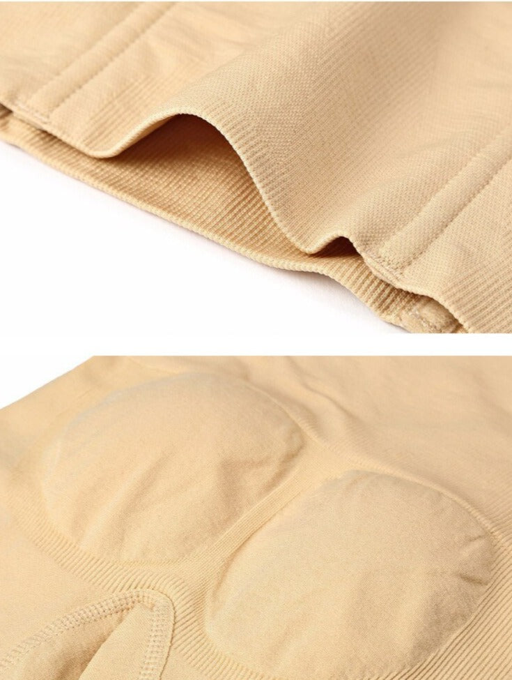 High-Waist Breathable Polyester Shaping Brief