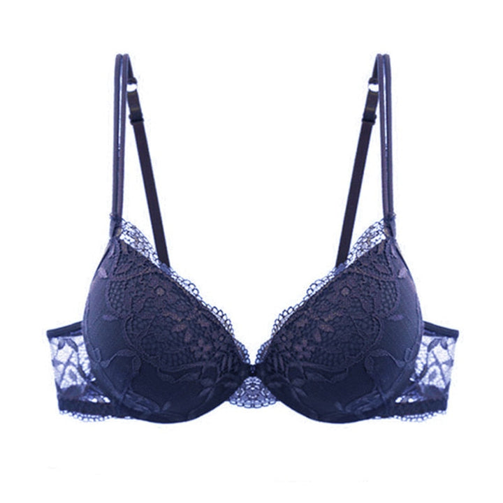 Classic Lace-Trim Adjustable Bra