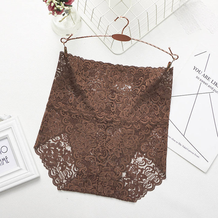 High-Waist Lace Panties