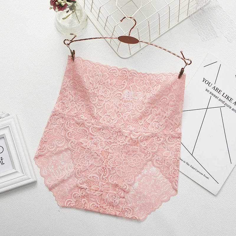 High-Waist Lace Panties
