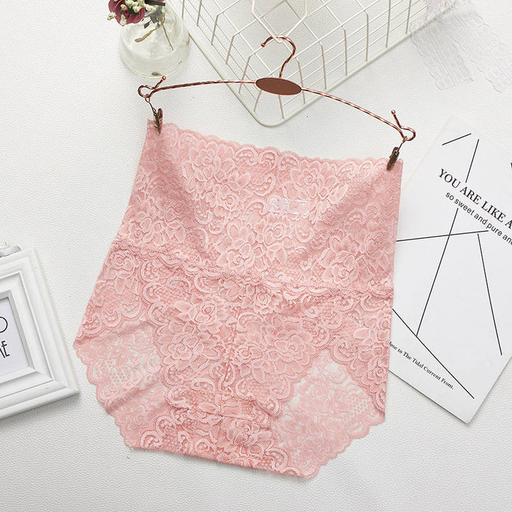 High-Waist Lace Panties