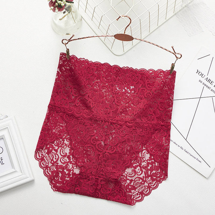 High-Waist Lace Panties