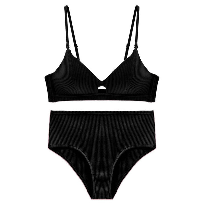 Patterned Comfort Lingerie Set