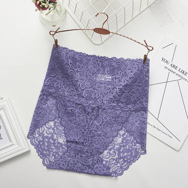 High-Waist Lace Panties