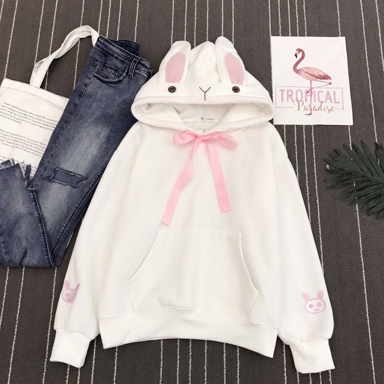 Cotton Relaxed Hooded Sweatshirt