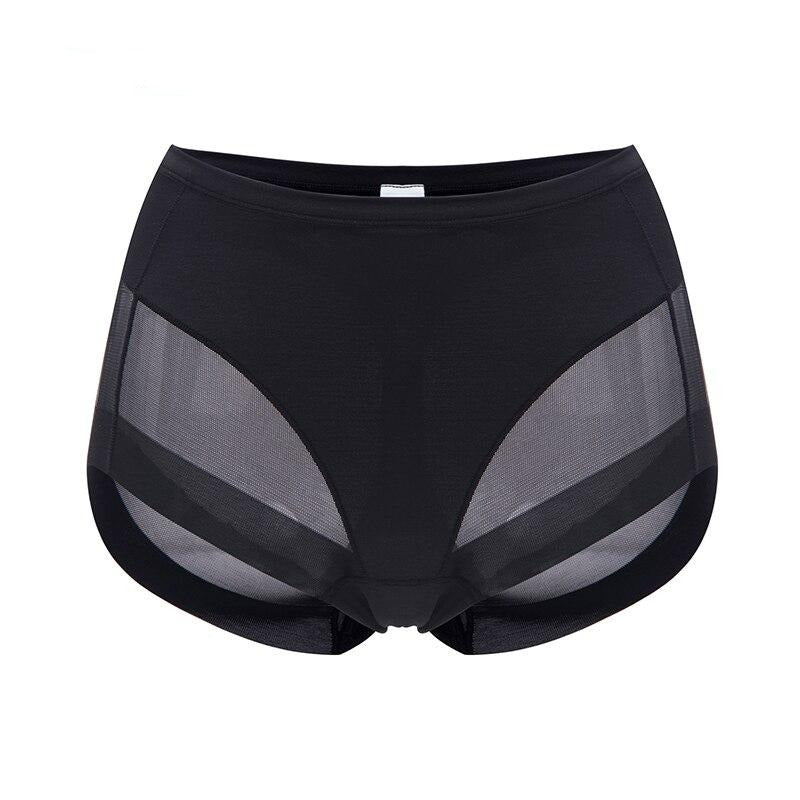 Mesh Shaping High-Waist Briefs