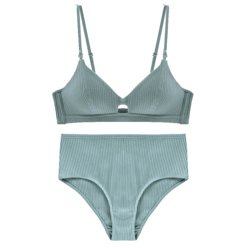 Patterned Comfort Lingerie Set