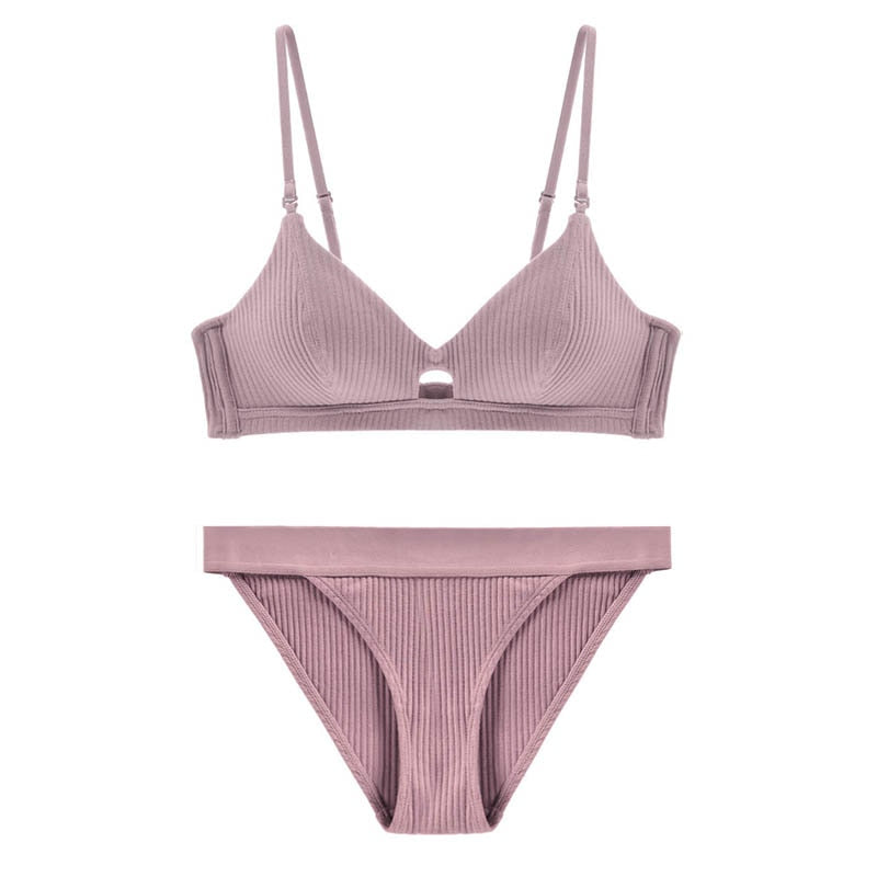 Patterned Comfort Lingerie Set
