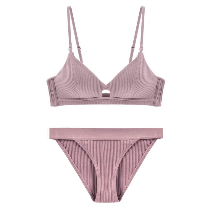 Patterned Comfort Lingerie Set
